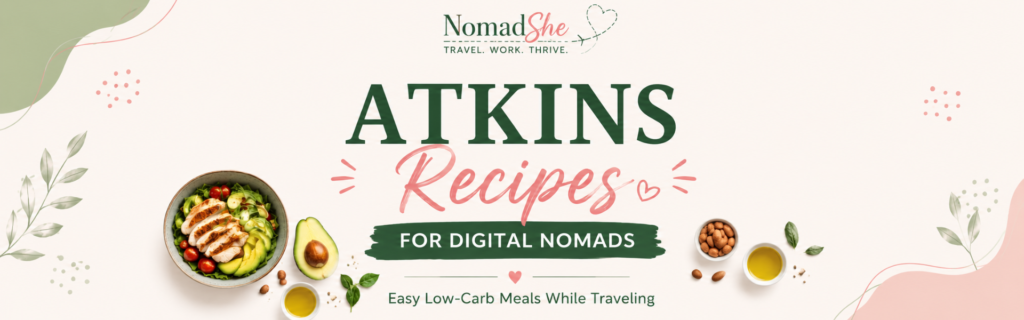 Atkins Recipes for Digital Nomads (Easy Low-Carb Meals While Traveling)