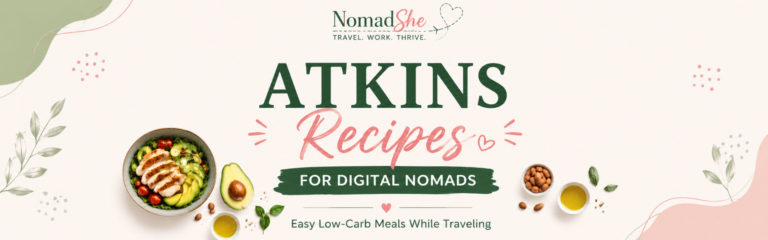 atkins recipes for digital nomads